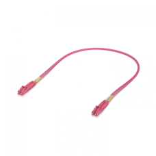 Ubiquiti OM4 Duplex LC UPC Fiber Patch Cable - UACC-OFC-M2-LULU-0.5M