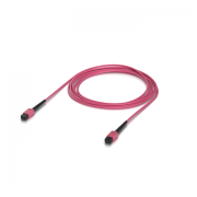 Ubiquiti OM4 MPO-12 UPC Fiber Patch Cable - UACC-OFC-MA-MPMP-3M-10 - 10-Pack