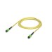 Ubiquiti UACC-OFC-SA-MPMP-3M OS2 MPO-12 APC Fiber Patch Cable
