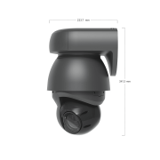 Ubiquiti AI PTZ Industrial Camera - UVC-AI-PTZ-B - Black