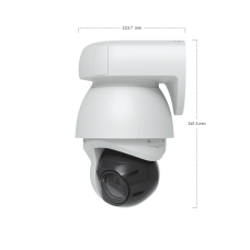Ubiquiti AI PTZ Industrial Camera - UVC-AI-PTZ-W - White