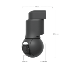 Ubiquiti G6 PTZ Camera - UVC-G6-PTZ-B - Black